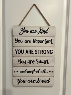 Affirmations Wall Art for Kids