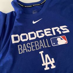 LA DODGERS BASEBALL DRYFIT SHIRT//