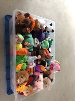 Beanie babies with tags