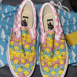 Brand New Lisa Simpson Vans