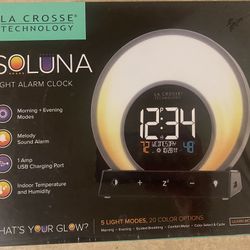 La Crosse Technology Soluna Light Alarm Clock