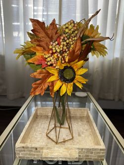 Autumn Bouquet With Vase