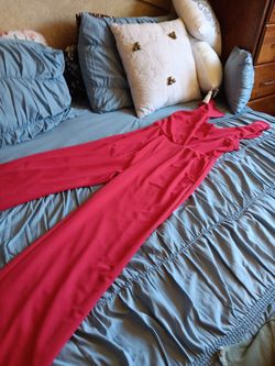 Red Jumpsuit For Upcoming Events 