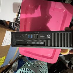 HP EliteDesk 800 G1 SFF Desktop PC Intel i5 8GB RAM Win 8 Pro / Tested