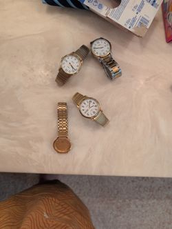 3 Timex And 1 Seiko Watches