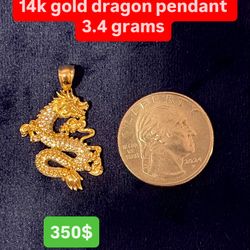 14k Gold Pendants 