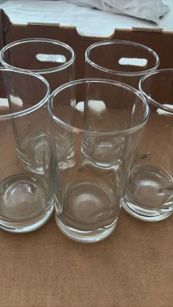 5 drinking glasses