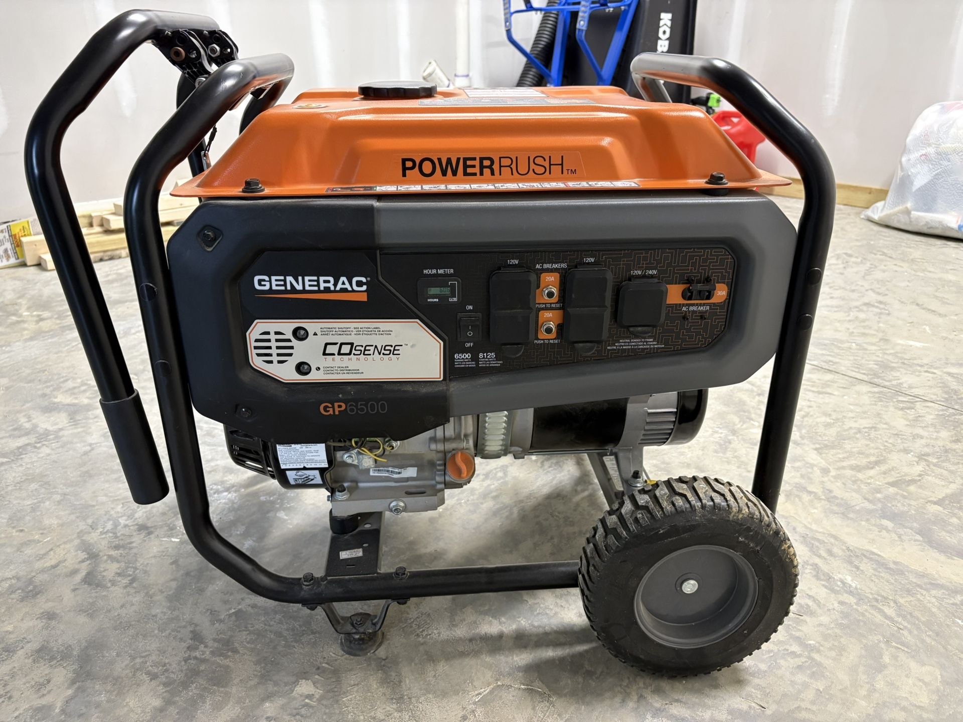 Generac GP Series 6500 W Gas Portable Generator