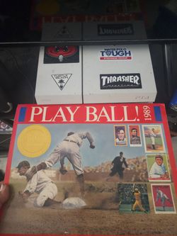 1989 TIDE - MARK PLAY BALL! BASEBALL CALENDAR HALL OF FAME 50TH ANNIVERSARY