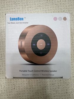 LunaBox Portable Touch Control Wireless Speaker