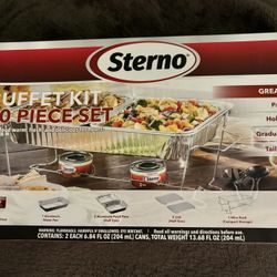 Sterno 10pc Buffet Kit - Full Size