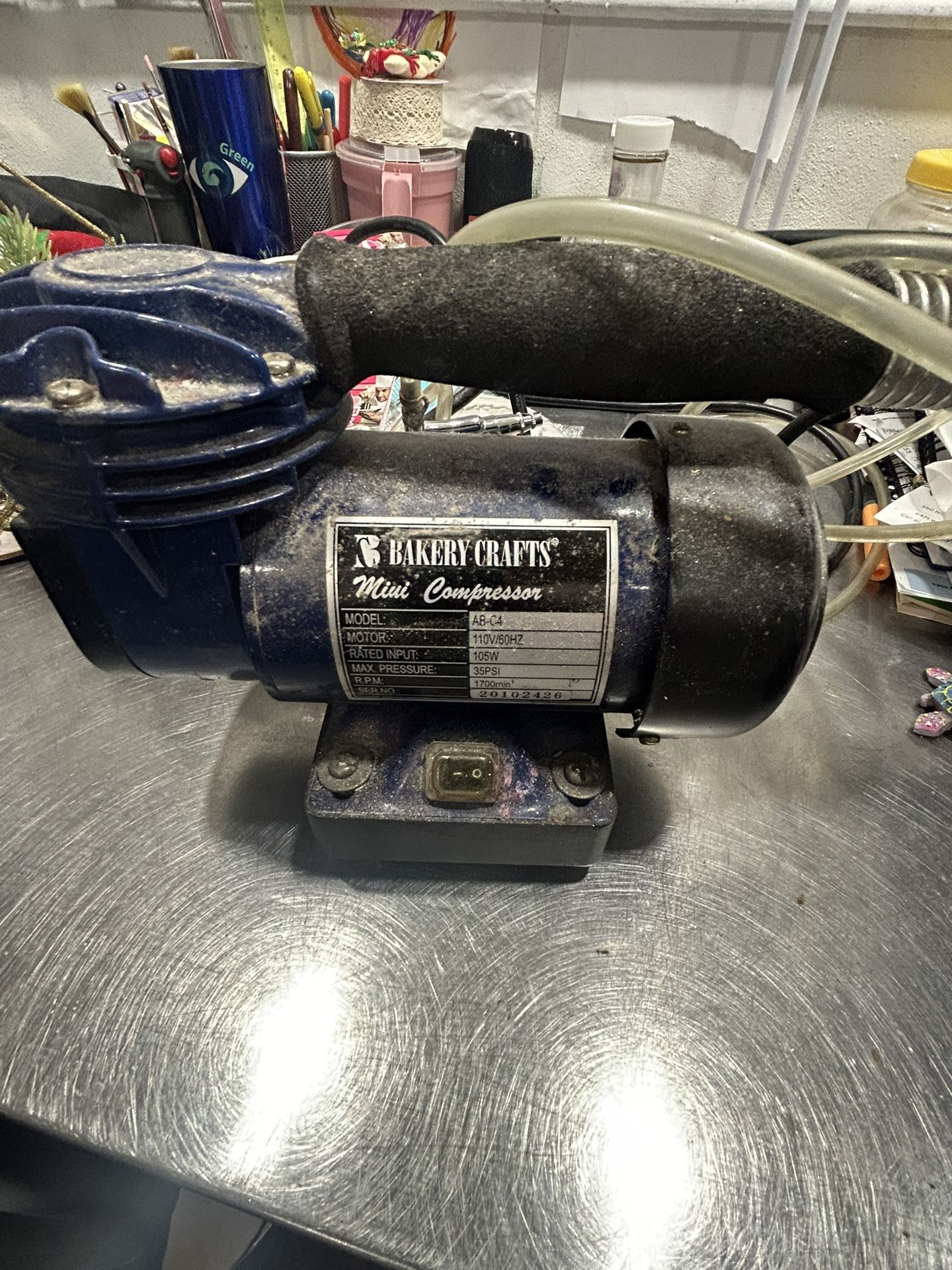 Baking Compressor And Air Brush