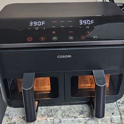 Cosori double basket air fryer