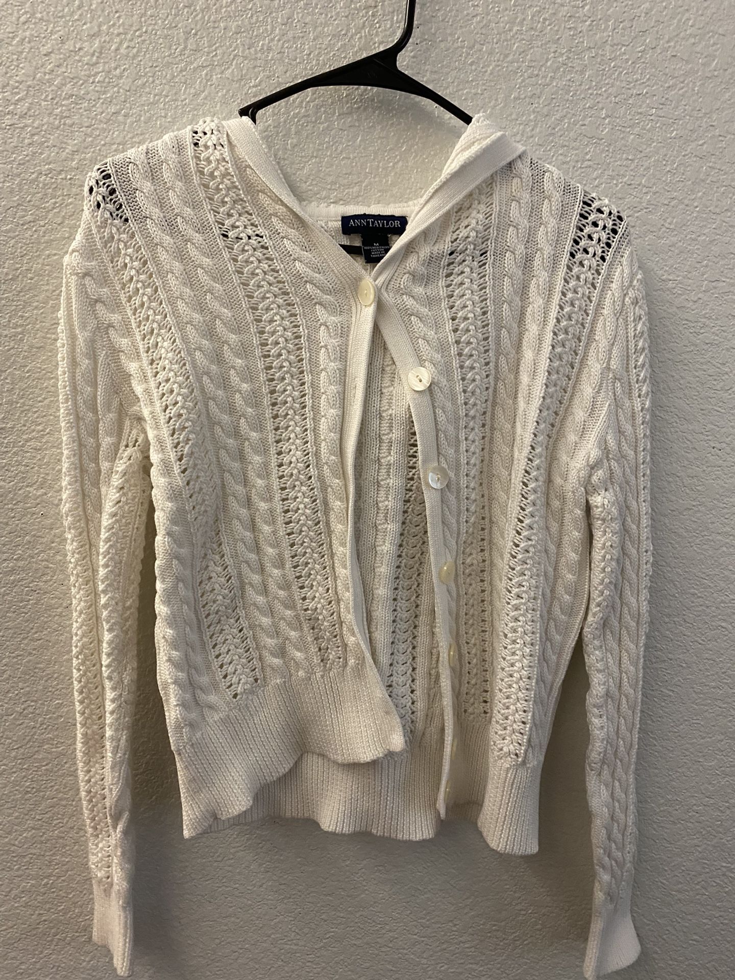 White Cardigan