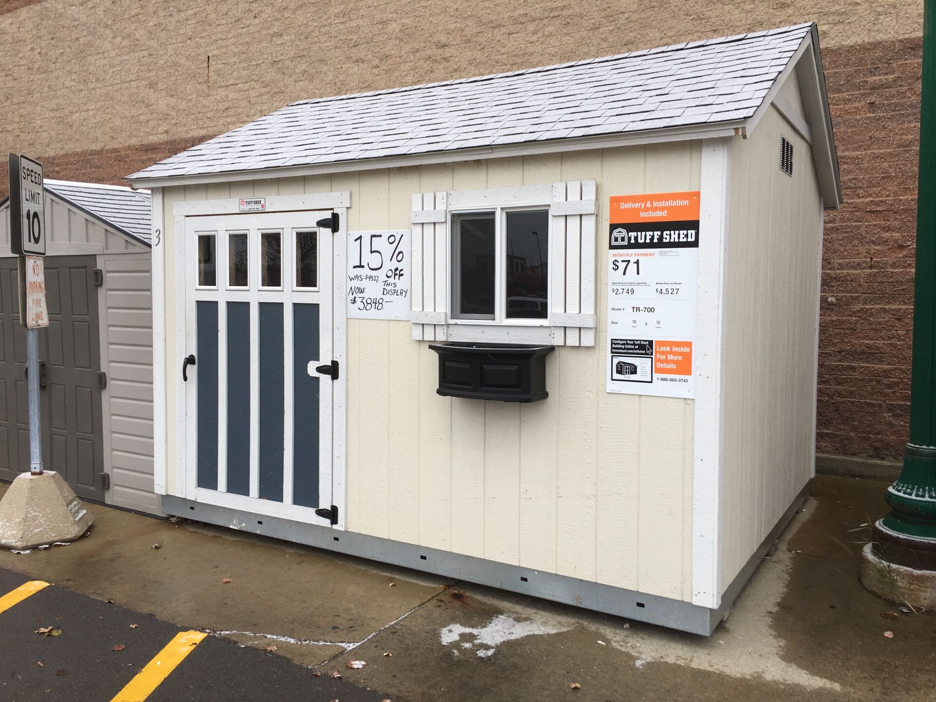 Tuff Shed TR-700 10' X 12'