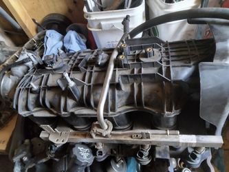 Silverado intake with inyectors