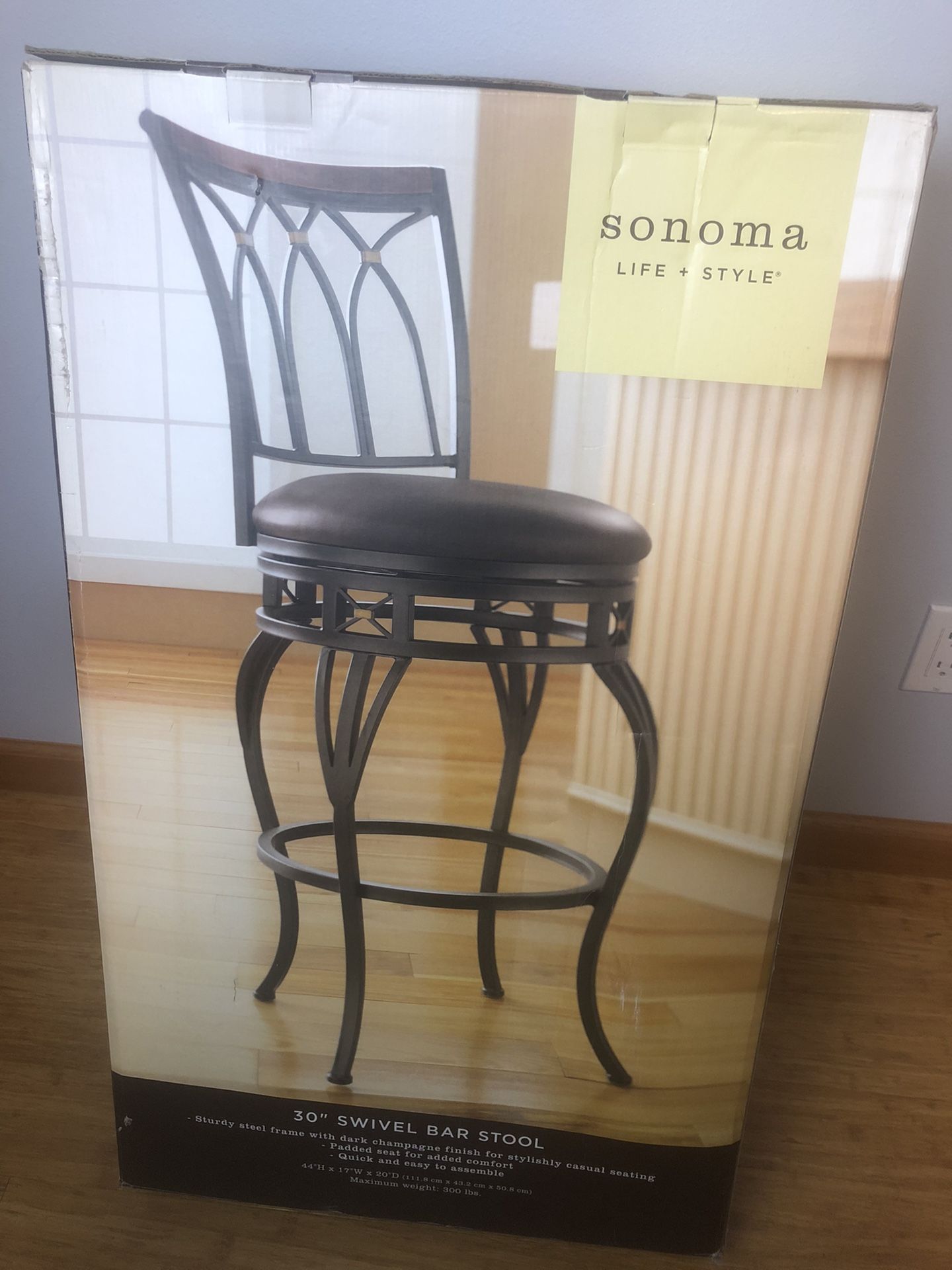30” Swivel Bar Stool