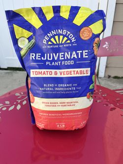 Pennington Rejuvenate Organic Tomato & Vegetable Plant Food 4LB