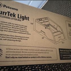 Brand New Self Cleaning Litter Box. Box Never Opened.