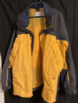 Columbia Belting Walbridge Yellow/Gray Jacket