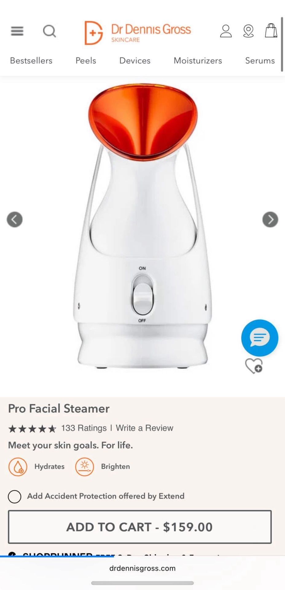 Dr Dennis Gross Pro Facial Steamer