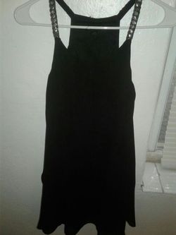 Black cocktail dress