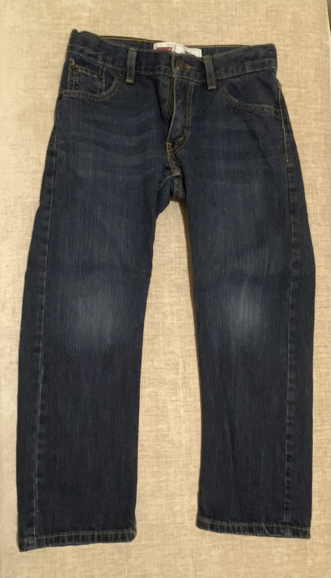 Levi’s 505 Blue Denim Jeans 8 Regular Youth 