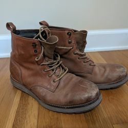 Cole Hann Leather Boots - Mens 9