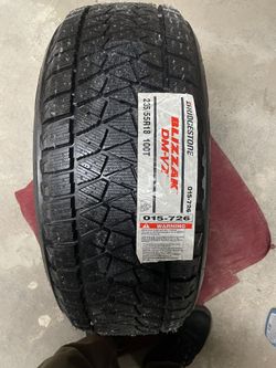 (1) Bridgestone Blizzak DM-V2 235/55R18 ($40)