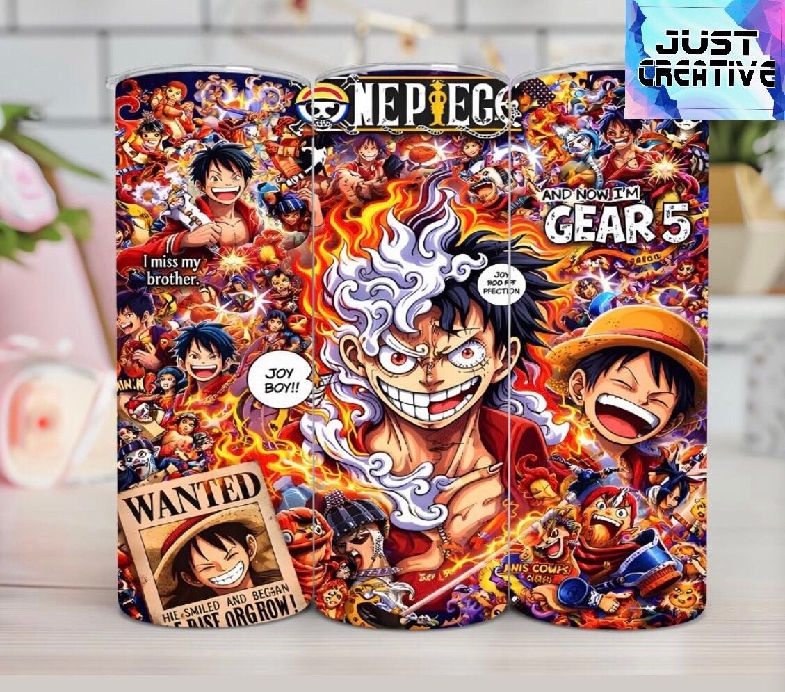 One piece gear 5 tumbler