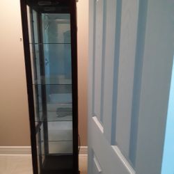 Vintage Like New Cherry Wood  Curio And Coffee Table In Spring Hill