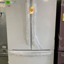 Whirlpool color white Refrigerator French door style Fridge is 1B3ZN