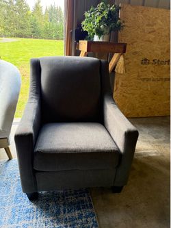 back chair. So comfy. Non smoking home. W