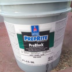 Sherwin Williams Primer - White - 5 Gallons 
