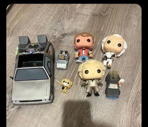 Back to the future funko pop lot