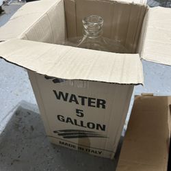 Glass Jug 5 Gallon