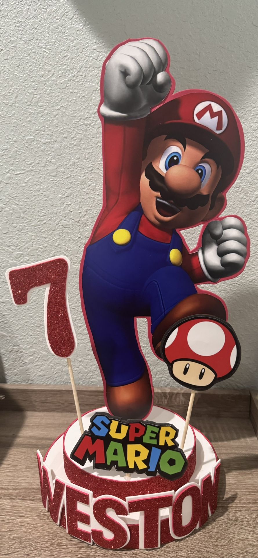 Mario Brothers Party Centerpieces 