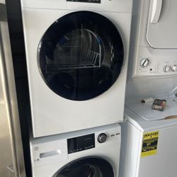 washer dryer ge 24 inches front load 