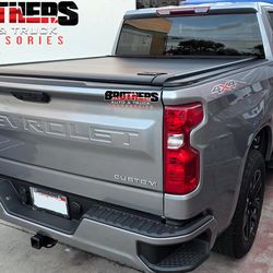 Tonneau Cover  Hard Bed Cover Retractable  Tapaderas Recorridiza