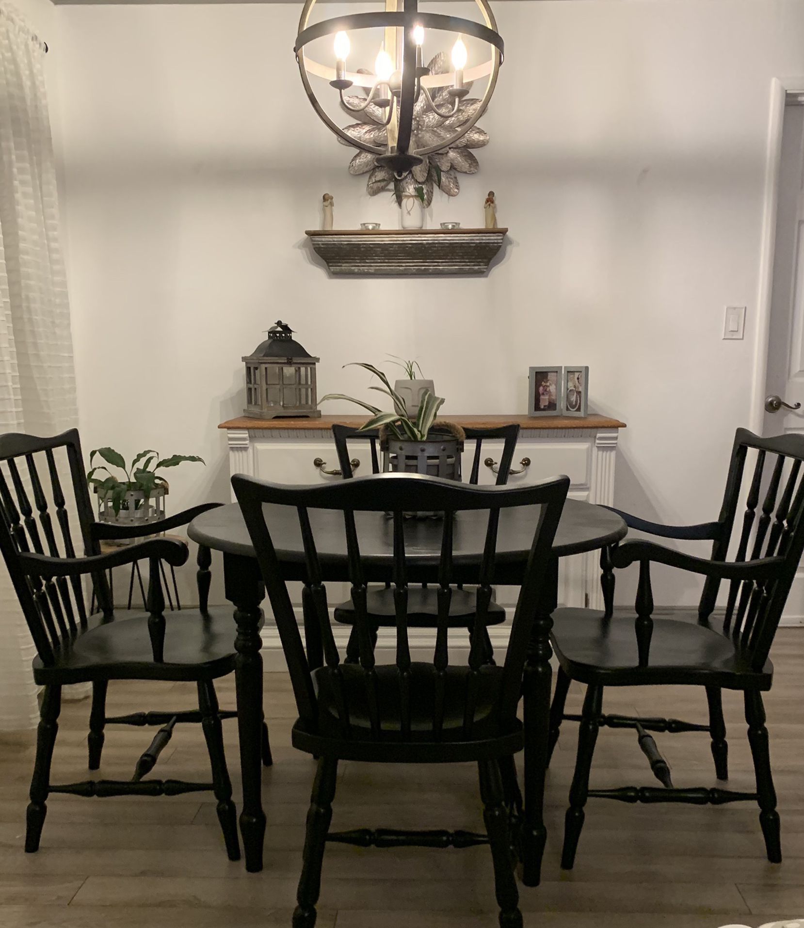 Refinished Table And Chairs