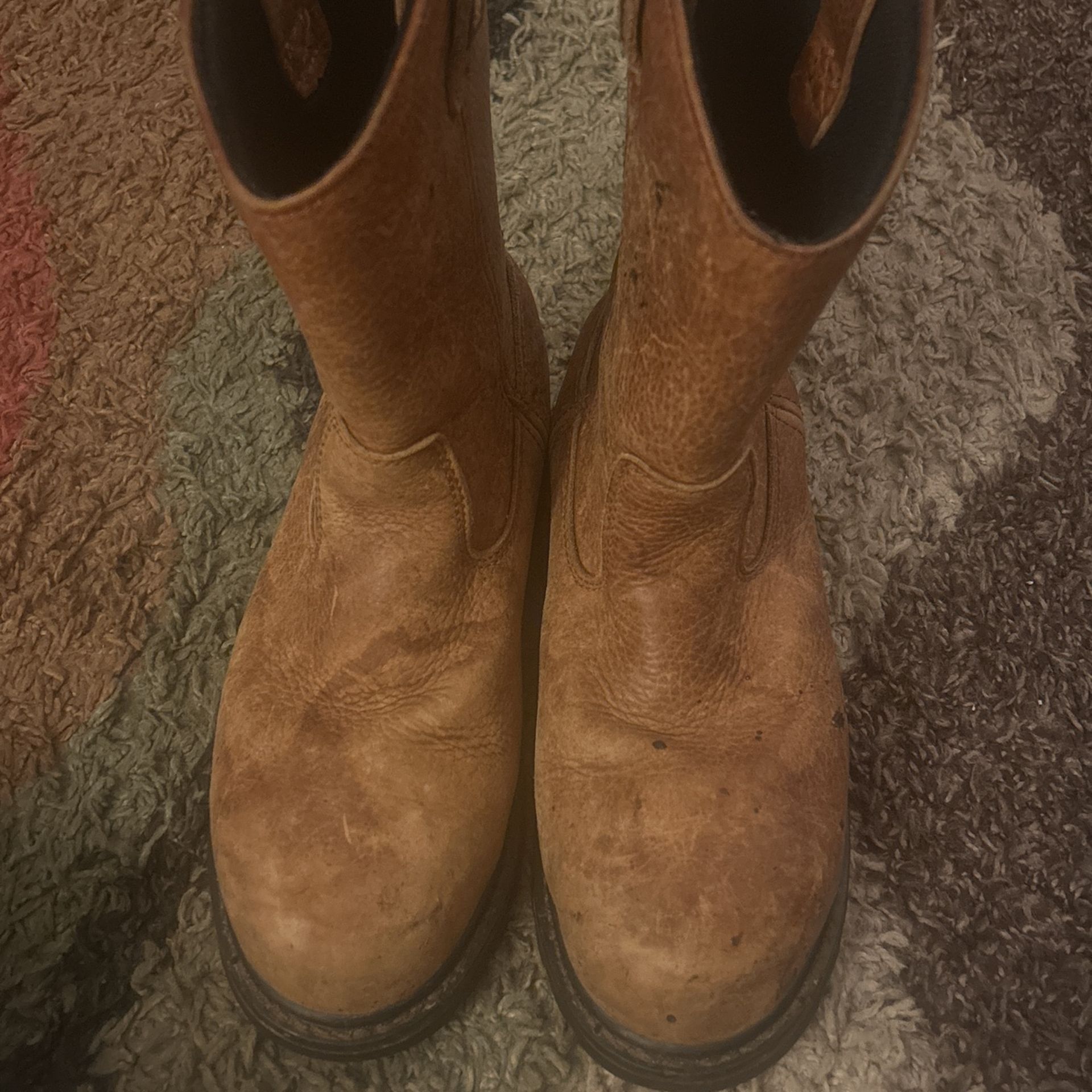 Men’s Caterpillar Waterproof & Steel Toe WorkBoots 🥾Size (81/2)