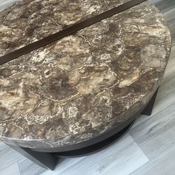 Coffee Table  With Side Table 