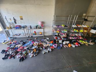 Giant garage sale back to school summer