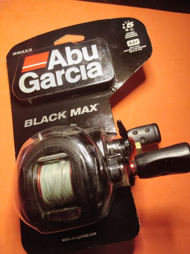 👽🔥🔥🔥🎣💯👽😎🔥Take My Big FISH KILLER BAITCAST REEL! ABU GARCIA BLACK MAX🔥🔥👽🎣🐟 USED WORKS GREAT NOT BROKEN! VERY GOOD CONDITION FOR MY USE!