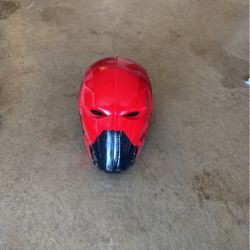 3D Printed Red Good Helmet