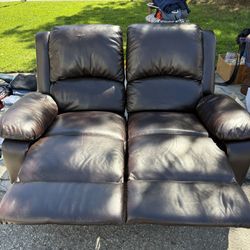 Love Seat Dual Recliner