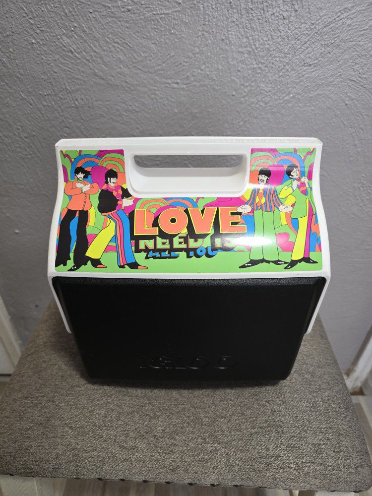 Beetles "Love Is All You Need" Igloo Cooler