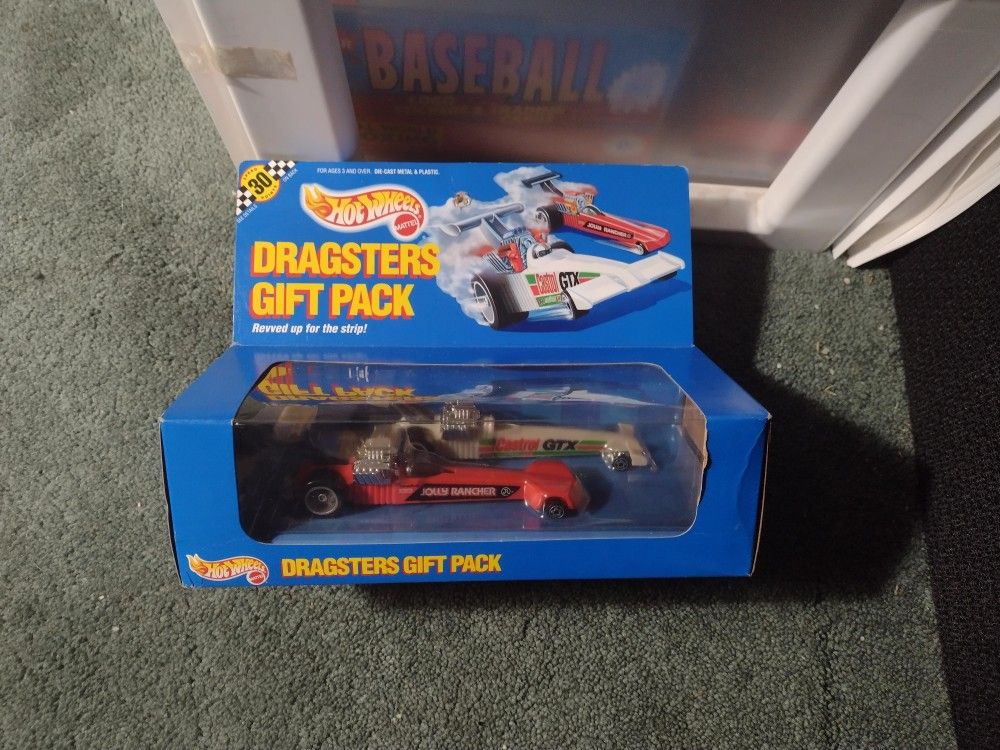 Hot Wheels Dragster Gift Pack Includes 3 Out Of Box Dragsters Total Diecast 5. Cash Porch Pickup Redmond