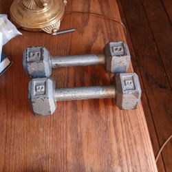 Dumbbells and Bike Seat