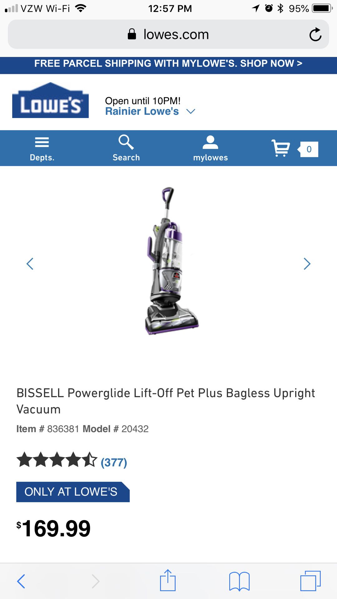 Bissell vacuum (brand new!)